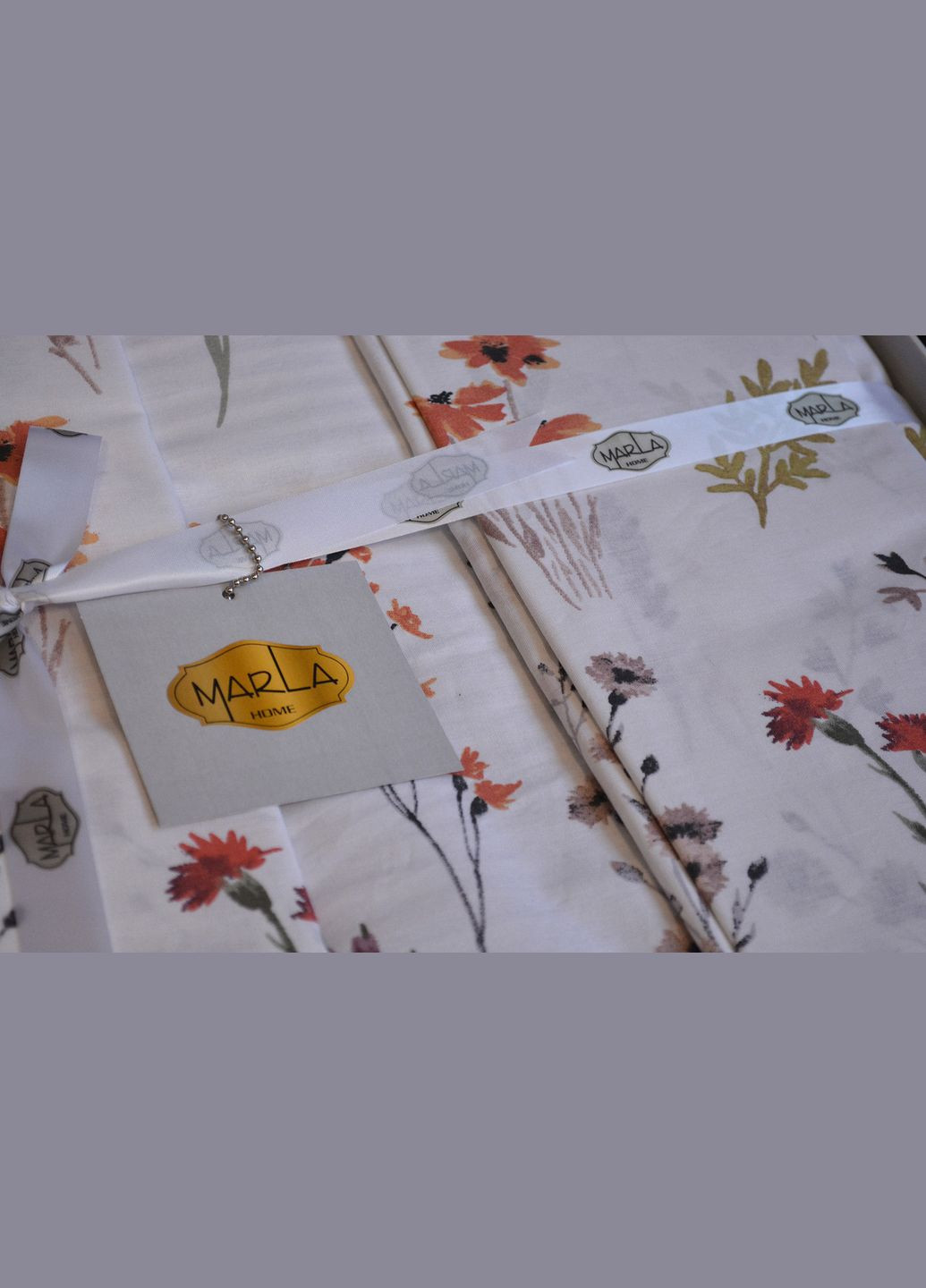 Постельное белье Marla Ranforce 200 х 220 см Spring Kayra (318387522)