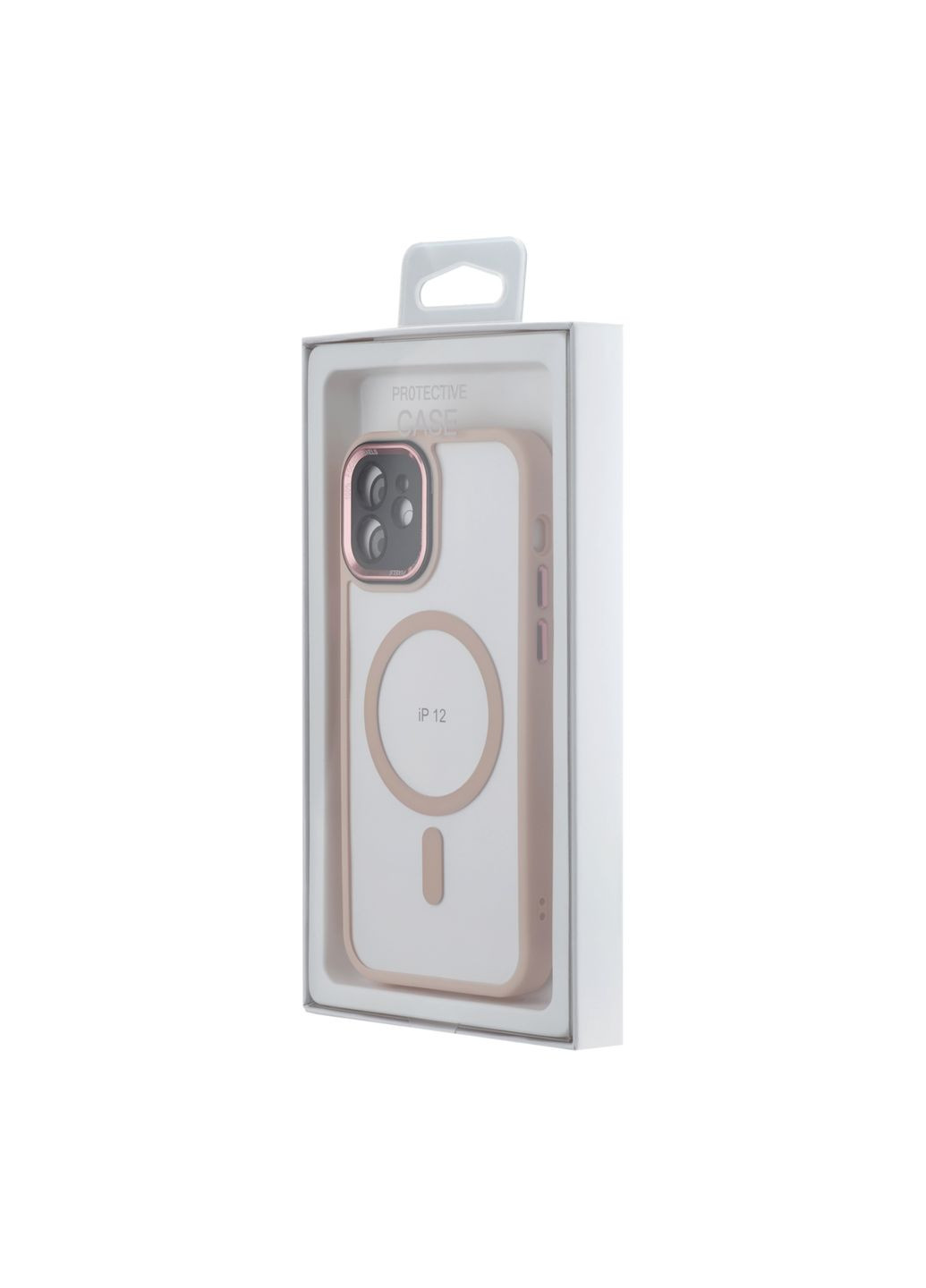Чехол Lensor with MagSafe Pink Case iPhone 12 (297452998)