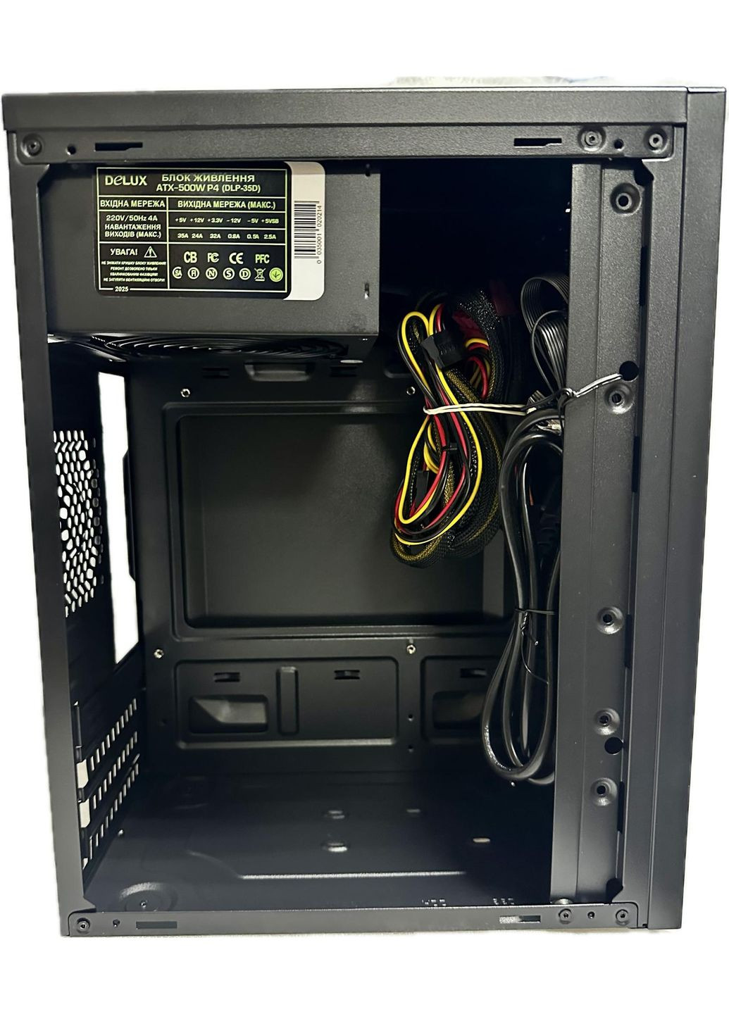 Корпус MK 350 Black 500W 12Fan Delux (364861952)