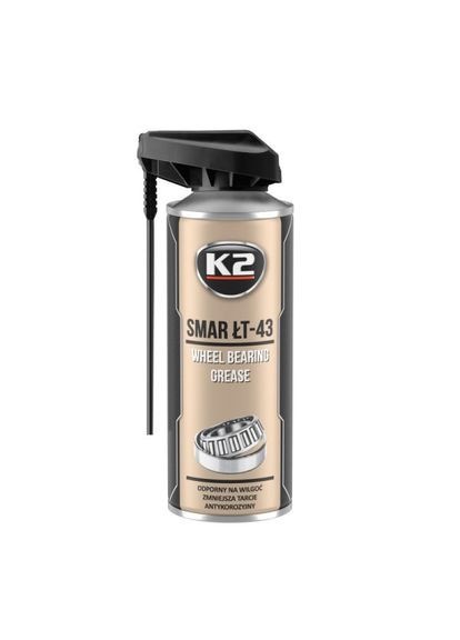 Смазка для подшипников LT-43 Wheel Bearing Grease W135, 400 мл K2 (360876225)