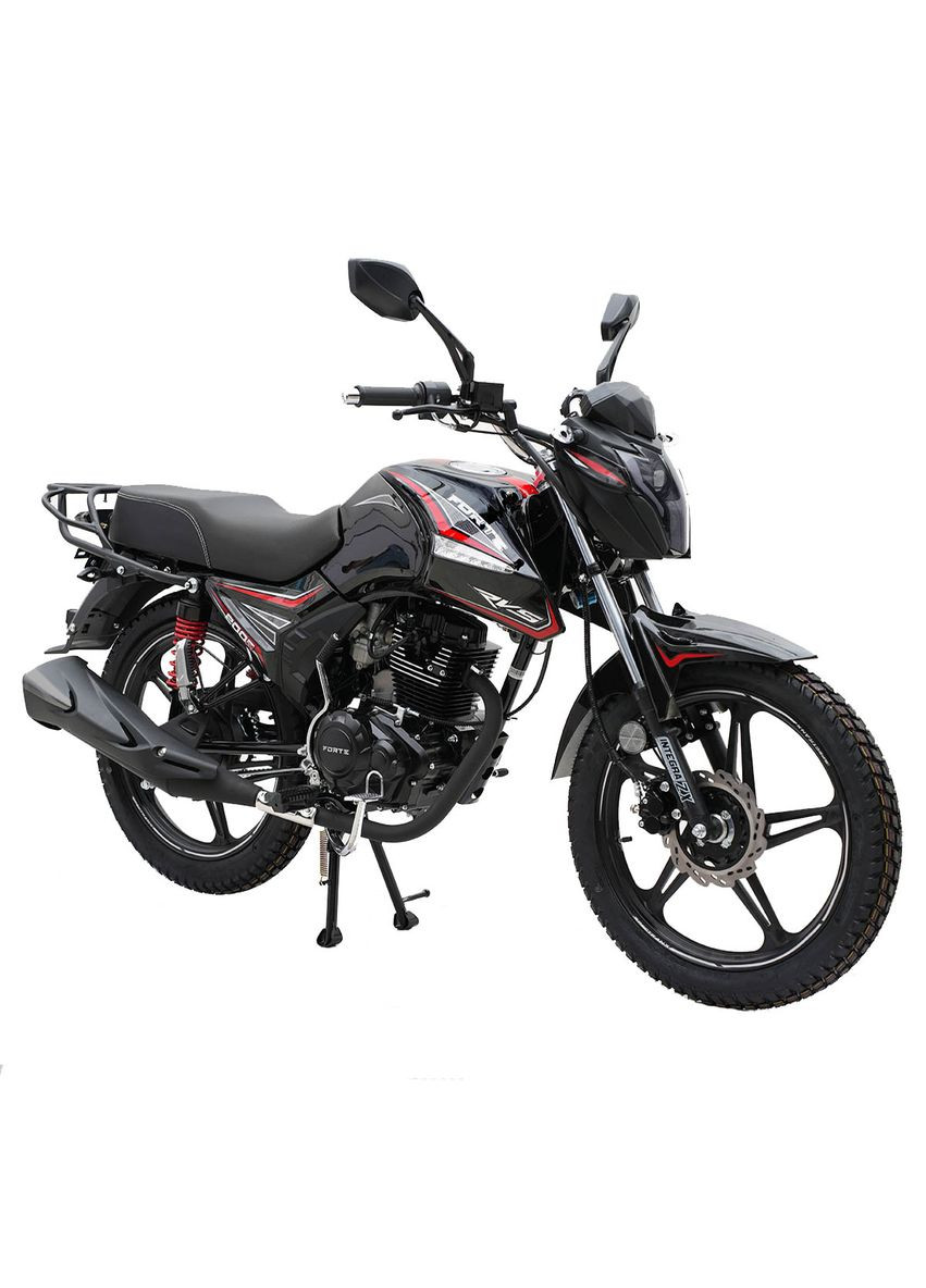 Мотоцикл FT200R чорно-червоний Forte (315559079)
