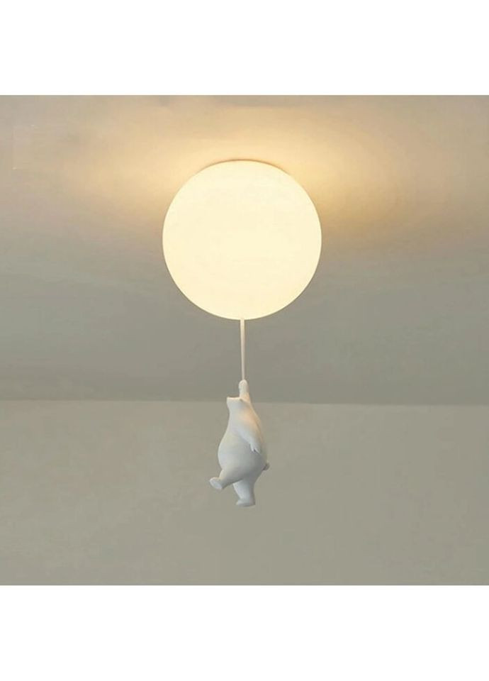 Люстра стельова на 1 лампочку 26812 Білий 75х40х40 см. Sunnysky (324396692)