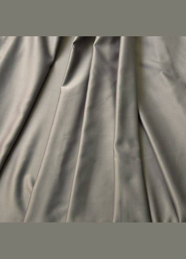 Тканина портьєрна однотонна Блекаут, шторна тканина, тканина для штор, штори, портьєри, гардини, тканина гардинна V-15 сірий IDEIA (368338059)