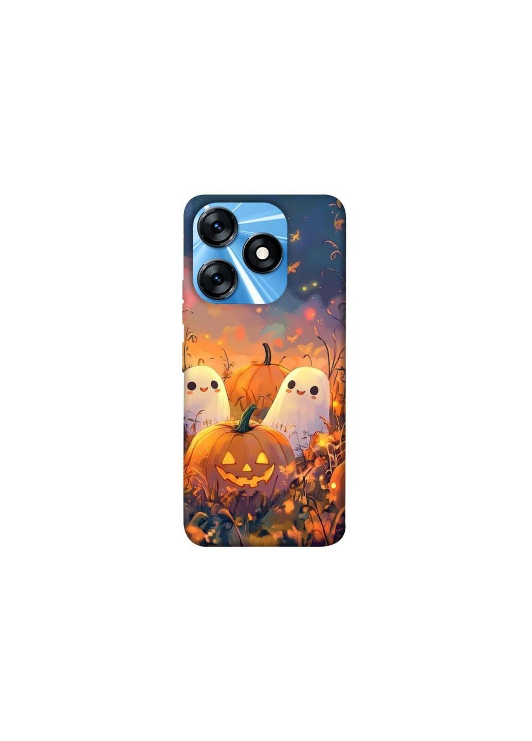 Чехол на TECNO Spark 10 Pumpkin Frontalka (364314702)