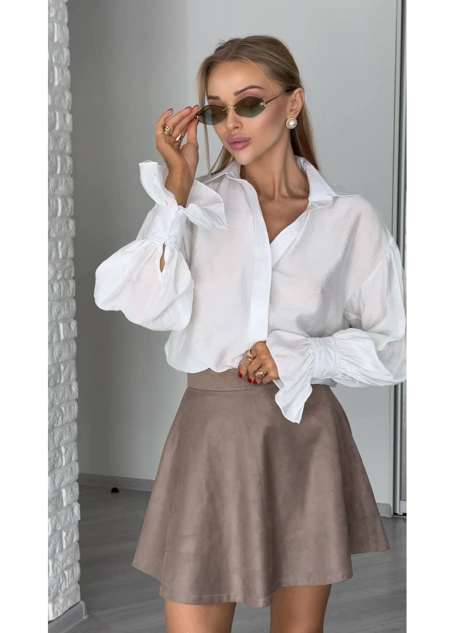 Белая женская блуза Osoblyva