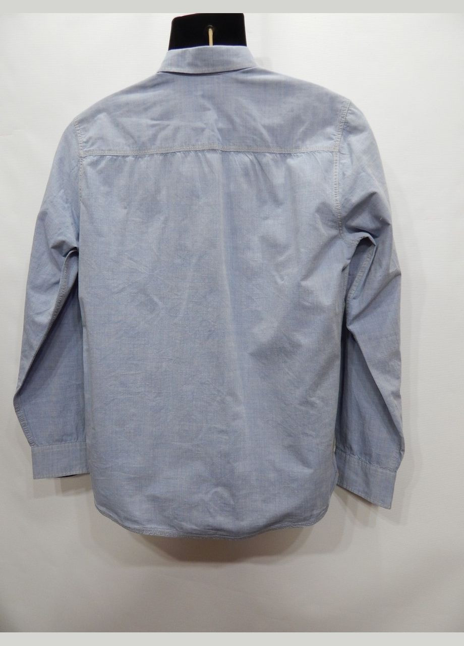 Голубой кэжуал рубашка Tom Tailor