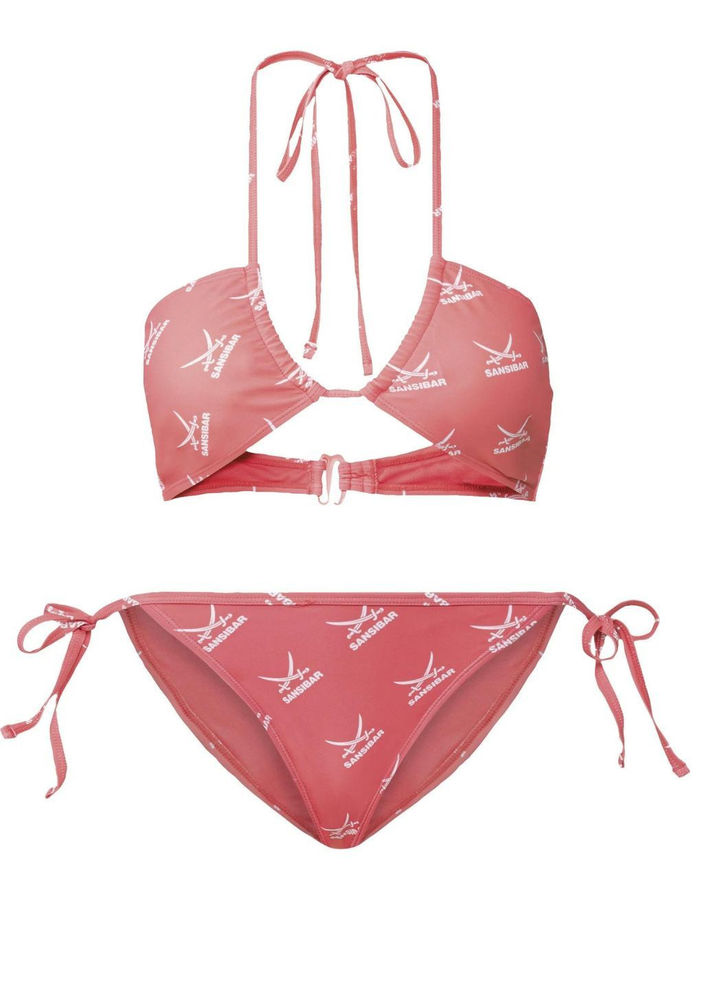 Коралловый летний женский купальник раздельный, бикини Esmara