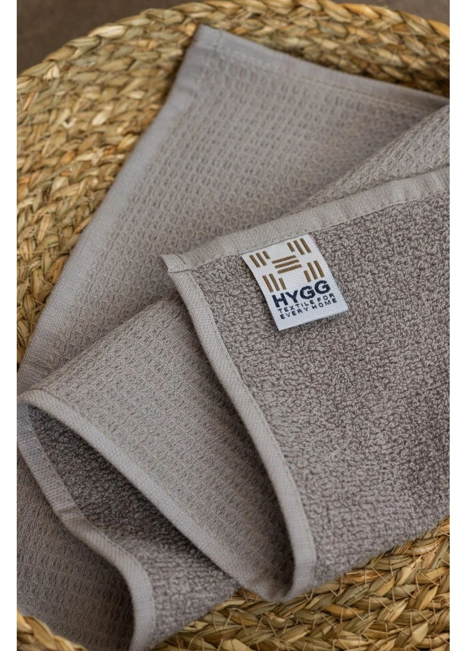 Рушник Basic, 30х50см HYGG однотонний графітовий