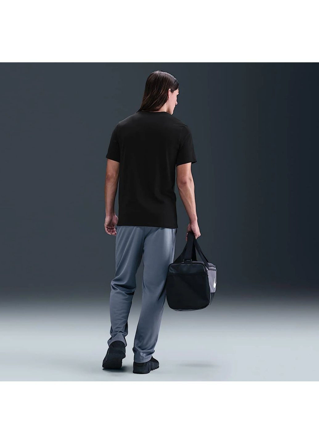 Чорна футболка чоловіча df pro training black Nike