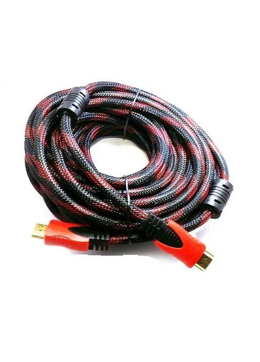 5метровый 3D кабель Hdmi 5m в оплетке черно красной TCOM (293945170)