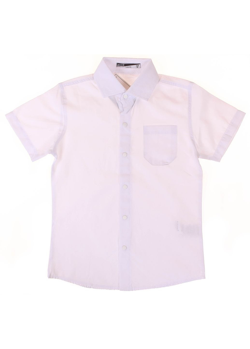 Сорочка З Коротким Рукавом 13908 Білий BLUELAND (306546344)