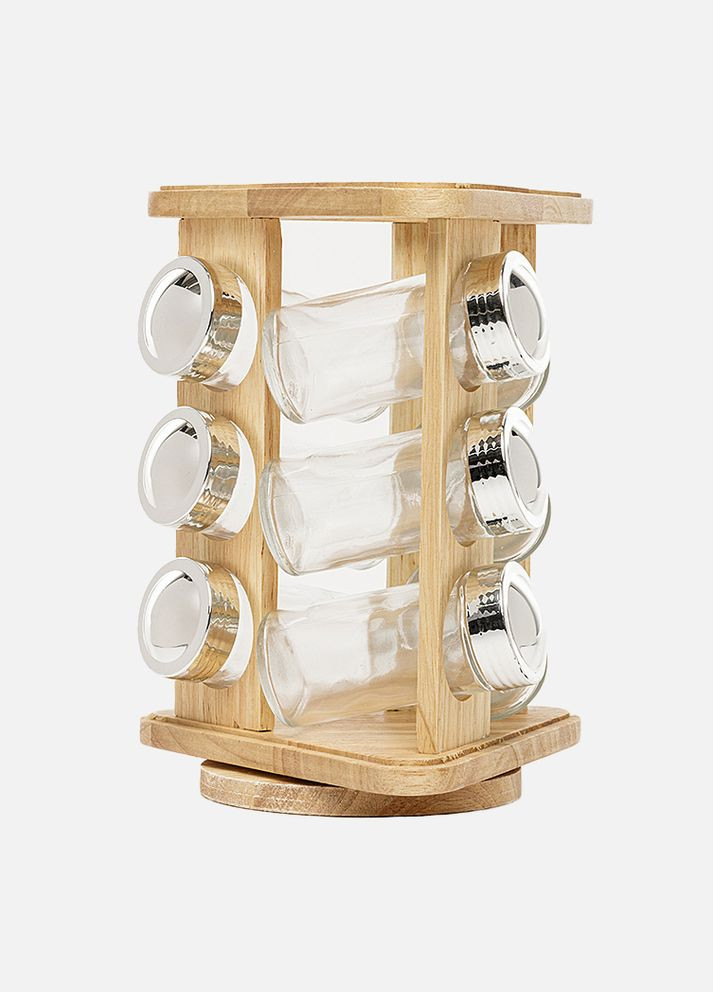 Набор спецовниц на деревянной подставке "Triangle" цвет разноцветный CB-00225882 No Brand (331110654)