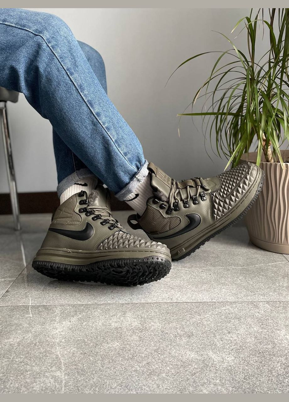 Зеленые зимние кроссовки Vakko