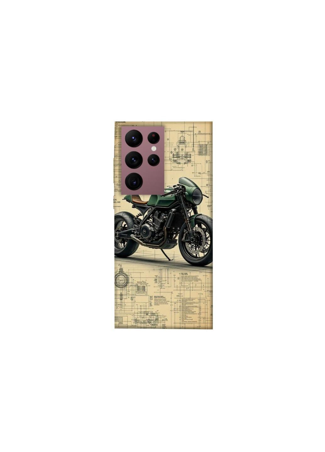 Чехол на Samsung Galaxy S22 Ultra Bike model Frontalka (354211356)