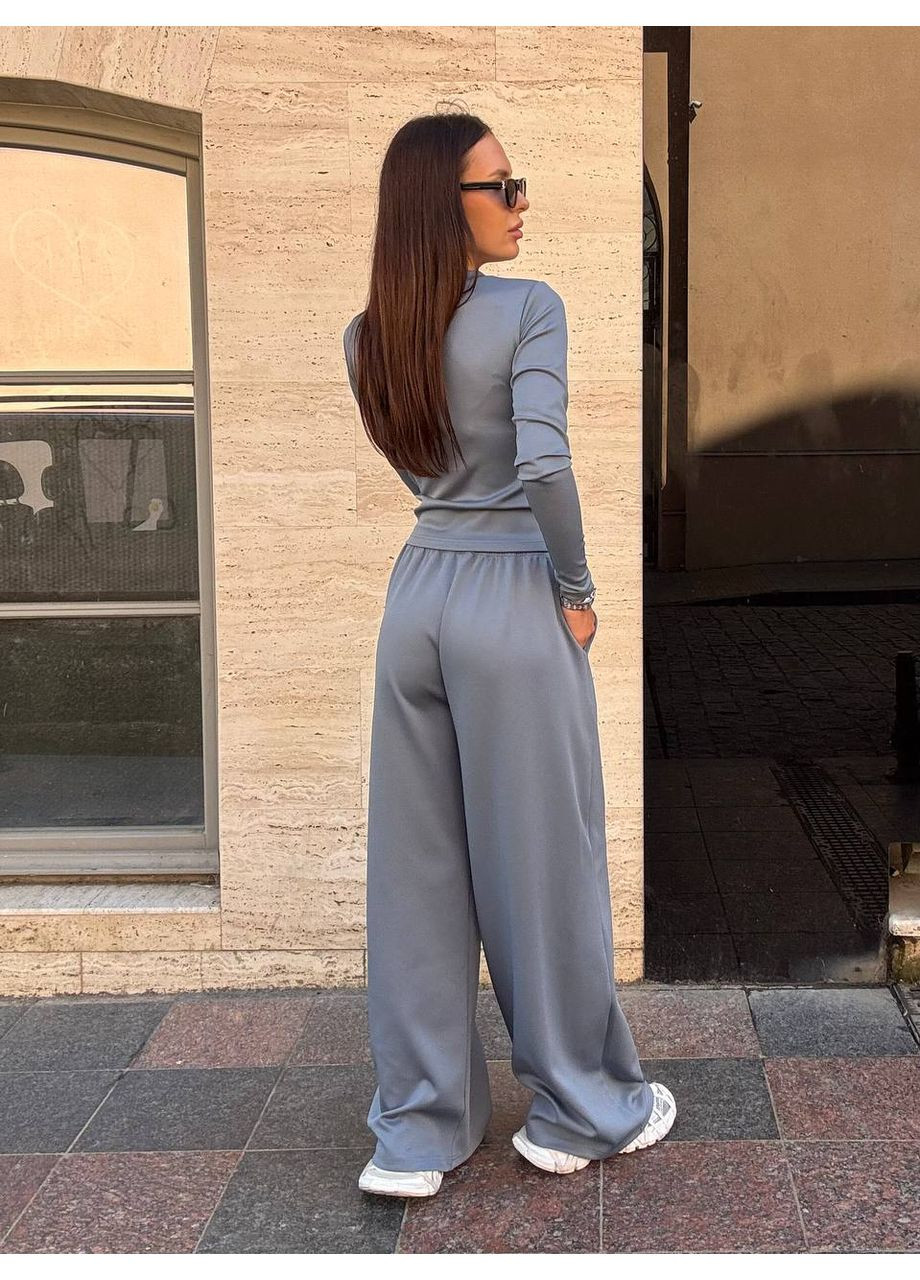 Костюм з рашгардом та штанами палаццо Україна (364930822)