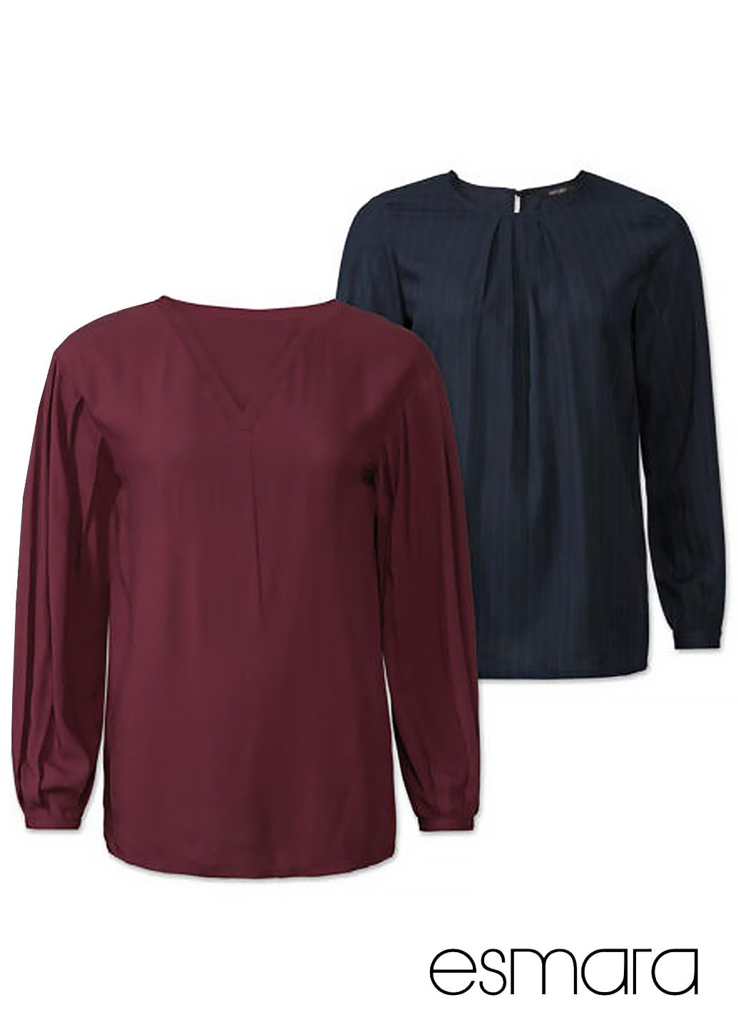 Комбинированная рубашка-блуза (2 шт) Esmara