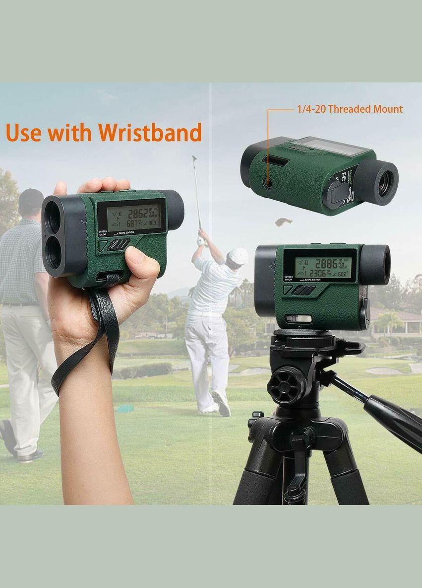 Далекомір лазерний HLR1000 (1000 м) для полювання та для гольфу Huepar (292324165)