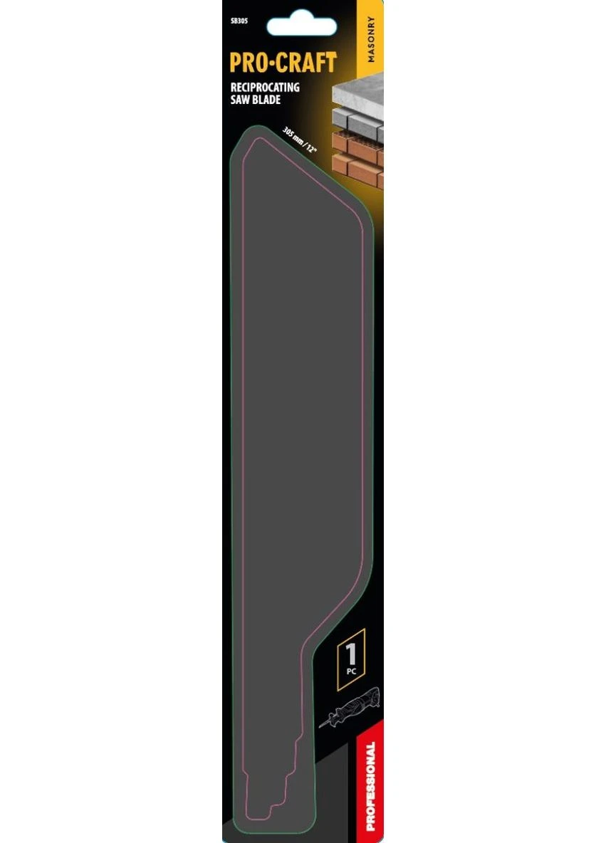 Пильне полотно для шабельної пили SB305 ProCraft (393812881)