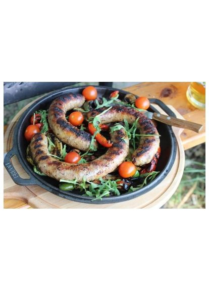 Котел туристический чугунный с крышкой-сковородкой 8 л (KT08-2) Brizoll чавунний з кришкою-сковородою 8 л (370892251)