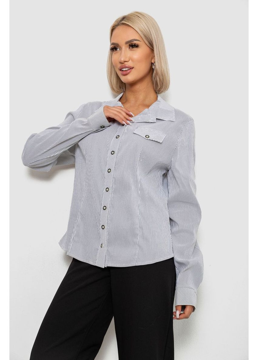 Цветная повседневный рубашка в полоску Ager