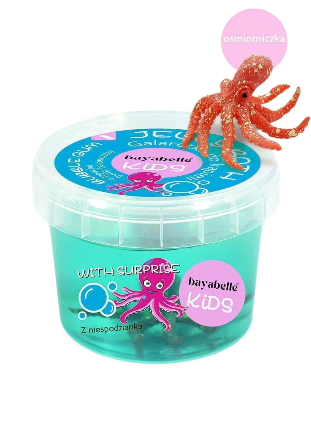Желе-пена для ванной с игрушкой Bubble Gum Bayabelle Kids (294320567)