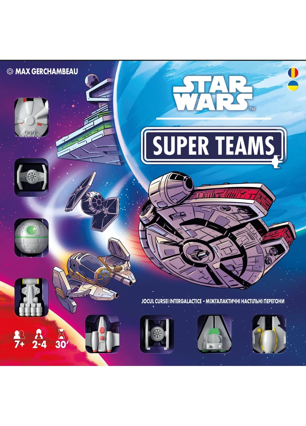 Настільна гра Зоряні війни. Суперкоманди (Star Wars Super Teams) - 1 ТК (6 шт) Geekach (371876522)
