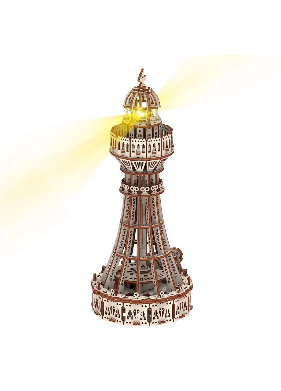 Штормовой Маяк (Еко - лайт) механічна дерев'яна 3D-модель No Brand (312548649)