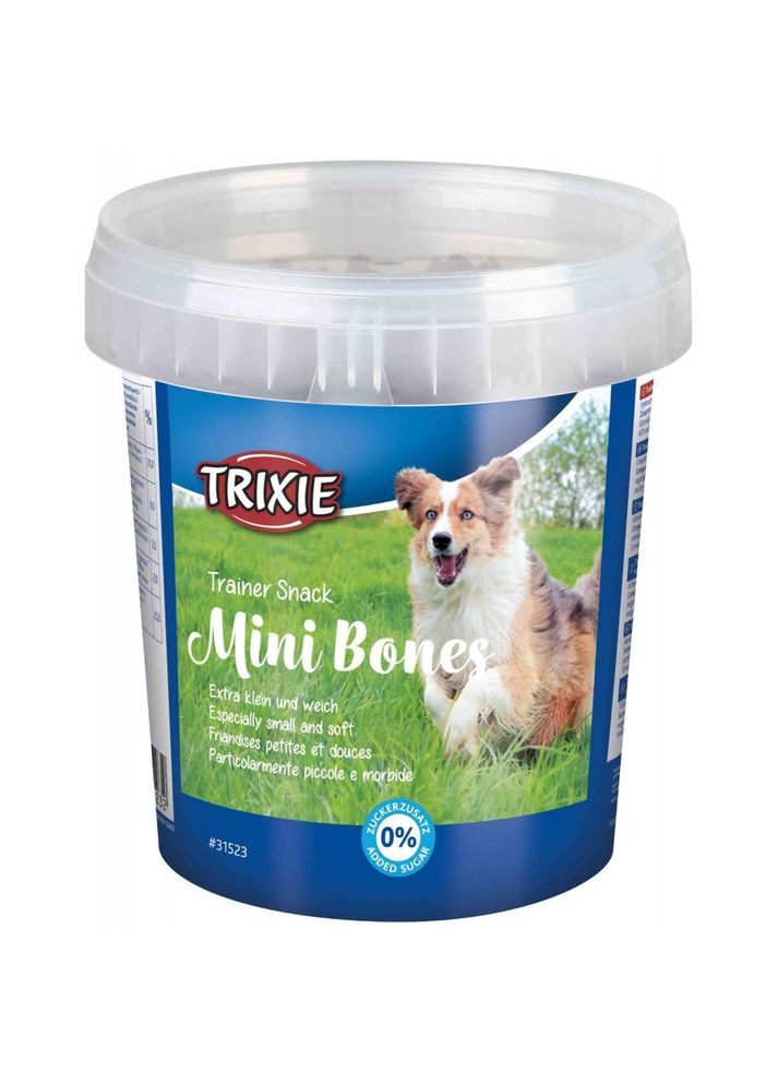 Лакомство Trainer Snack Mini Bones для собак с говядиной ягненок и птицей 500 г Trixie (355256883)