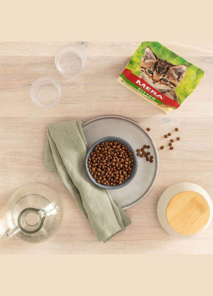 Сухий корм для кошенят Cats Kitten Сhicken (Huhn) з куркою 400 г (4025877382147) Mera (300288746)