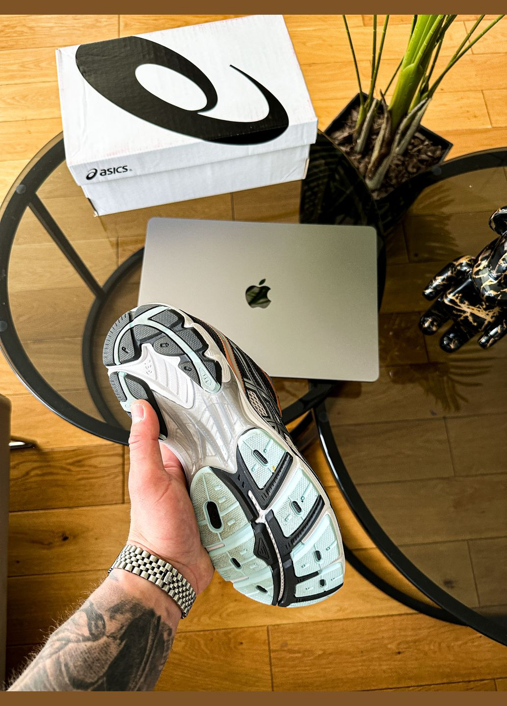 Сірі Осінні кросівки чоловічі і жіночі asics gt-2160 gray brick dust| асікс gt-2160 сірі коричневі No Brand