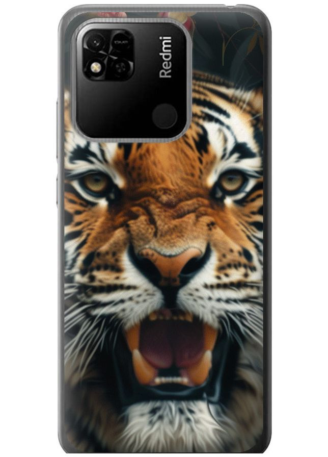 Силіконовий чохол 'Тигрова велич' для Endorphone Xiaomi Redmi 10A (287271512)