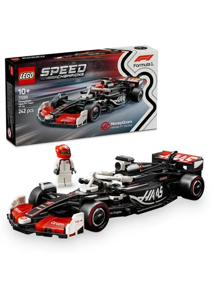 Конструктор Speed Champions Гоночный автомобиль MoneyGram Haas F1 Team VF-24, 242 детали (77250) Lego (397889426)