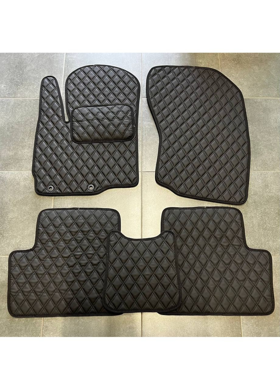 Автоковрики в салон из Экокожи на Mitsubishi / Митсубиси Аутлендер 2012+ No Brand Outlander (363823537)