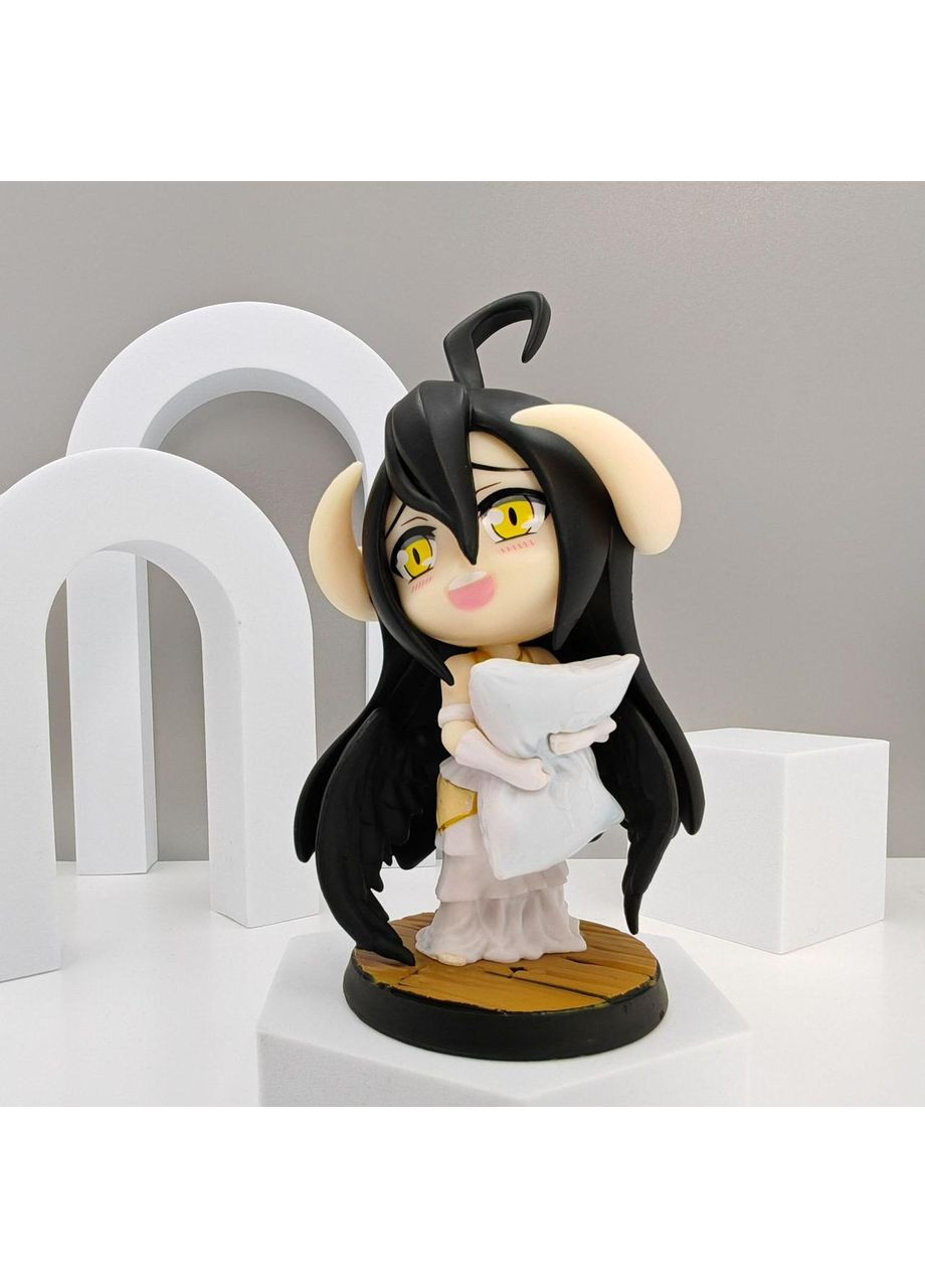 Аниме фигурка Альбедо Оверлорд чиби Overlord Albedo с подушкой в платье, редкая модель No Brand (362495234)