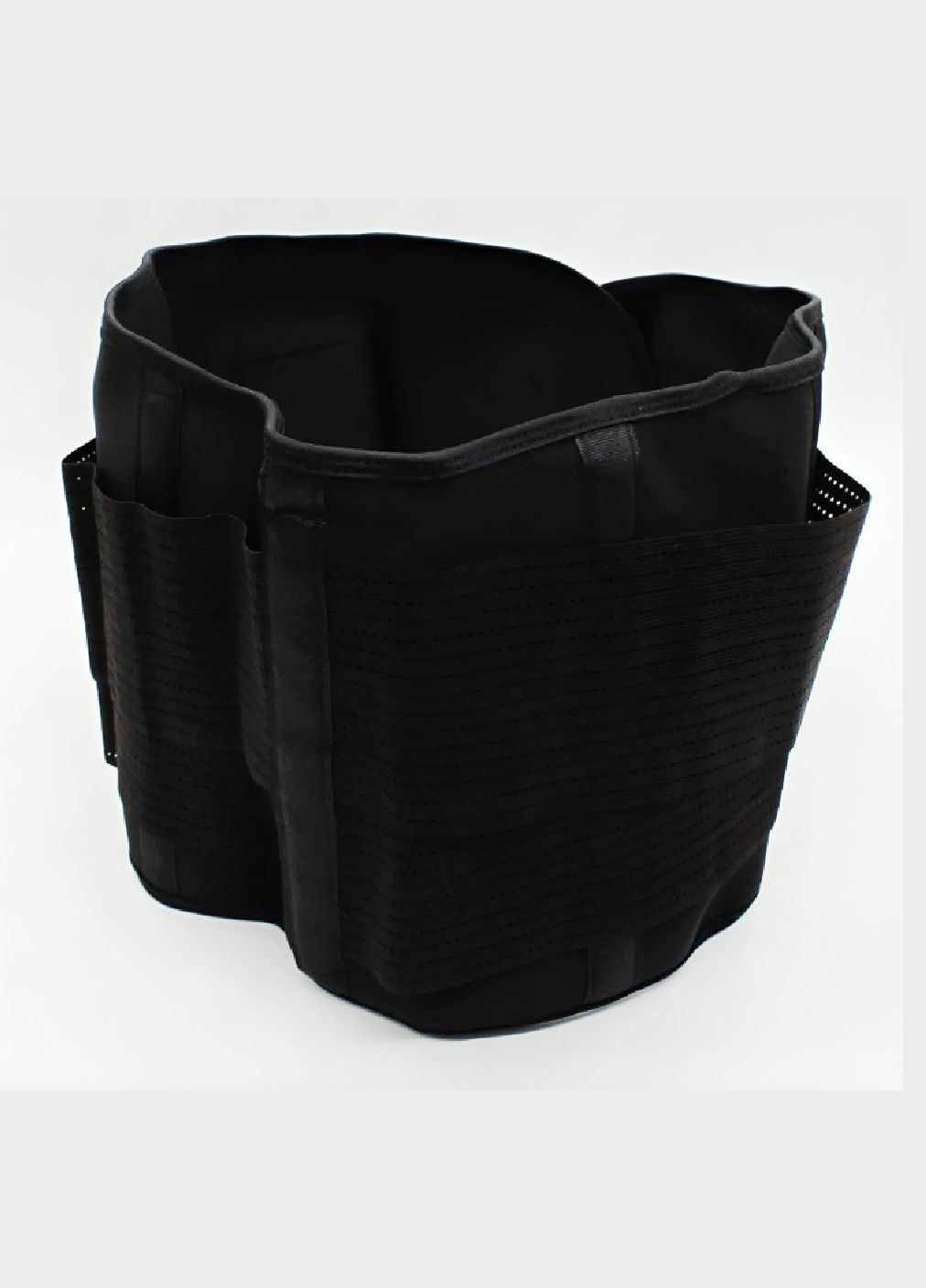 Стягуючий еластичний коригувальний пояс корсет на липучці для талії схуднення підтримки попереку (480213-Prob) Розмір М Unbranded (331859572)