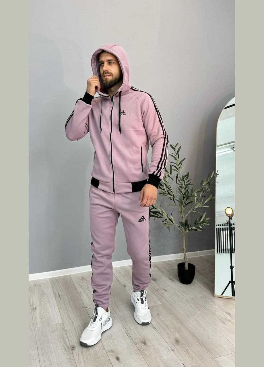 Спортивный костюм унисекс с сиреневым капюшоном. No Brand (370218056)