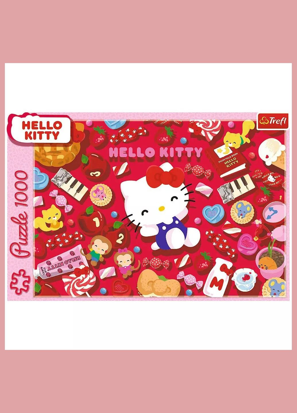 Пазли Hello Kitty Привіт Кітті 1000 ел (10920) Trefl (333252504)