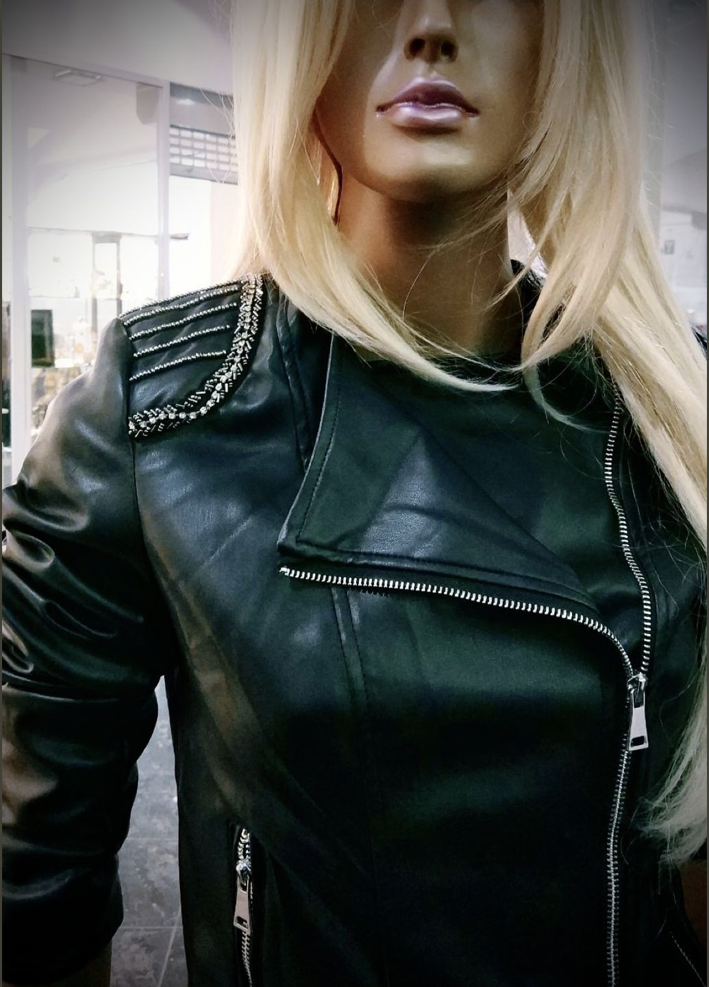 Черная демисезонная качественная куртка-косуха женская косуха KOTON