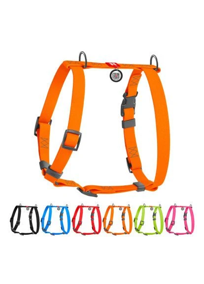 Шлея для собак Waterproof Н-подібна анатомічна М помаранчева (32814) WAUDOG Waterproof Н-подібна анатомічна М помаранчева (366485049)