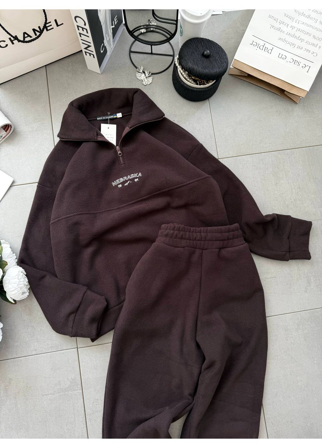 ❄️ Женский костюм из двустороннего флиса Vione (367078028)