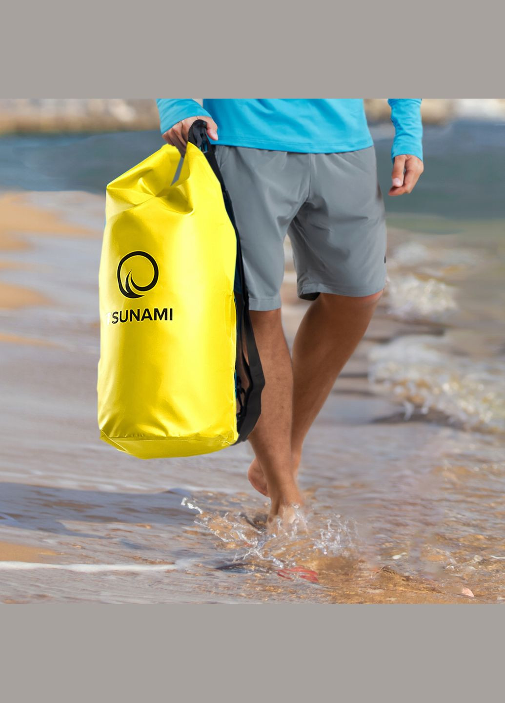 Гермомешок Dry Pack 30 л водозащитный Yellow () TSUNAMI P-5907739314086 (275333908)