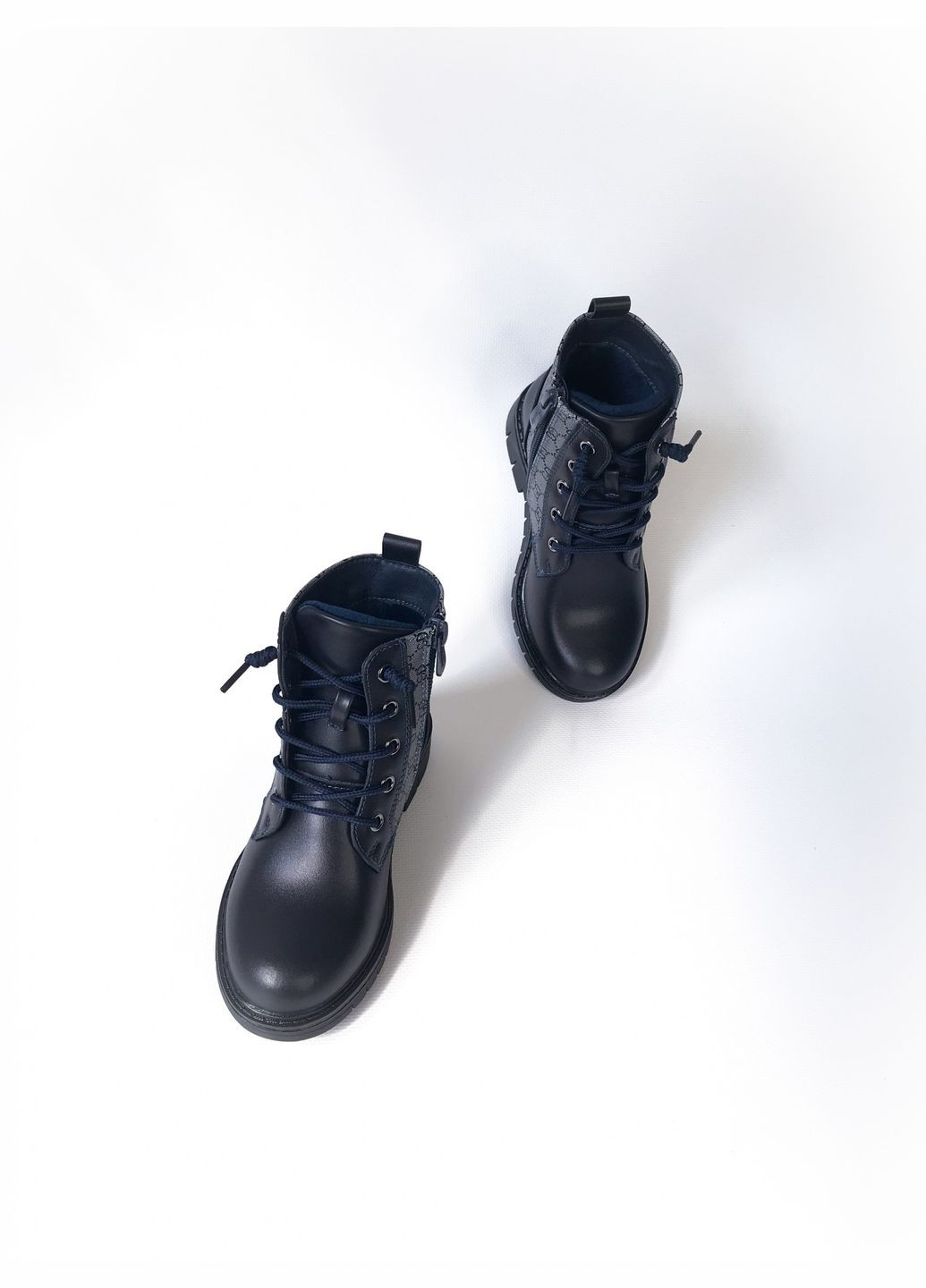 Черные демисезонные ботинки 28 г 18,3 см черный артикул д331 Weestep