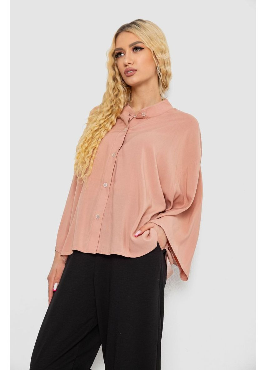 Пудровая рубашка женская свободного кроя Sport Line