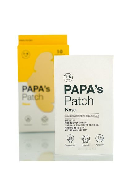 Патчі для носа від чорних цяток Papa's Patch Nose Papa Recipe (372596207)