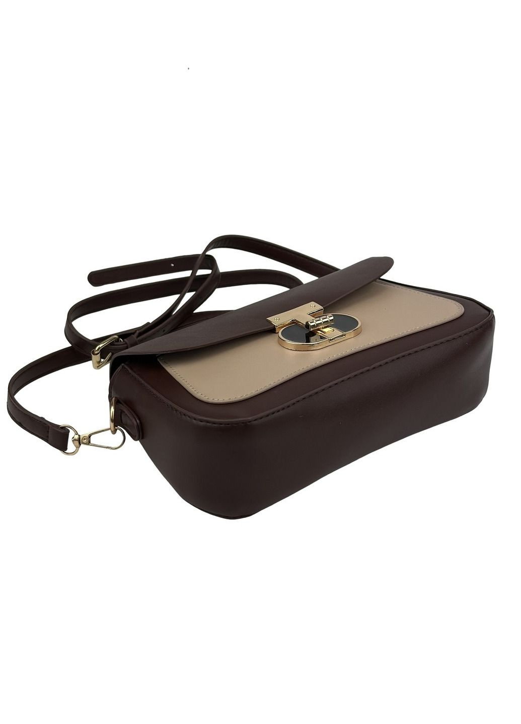 Жіноча сумка кросбоді через плече з екошкіри з клапаном RoyalBag P2-1601 (331879772)