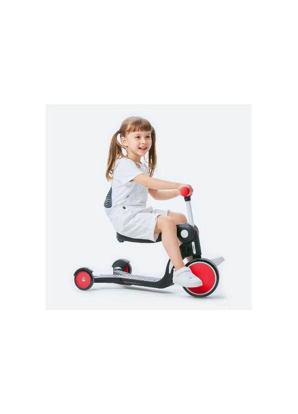 Дитячий велосипед — біговел 5 в 1 HOO DGN 51 червоний Bebe (280947066)