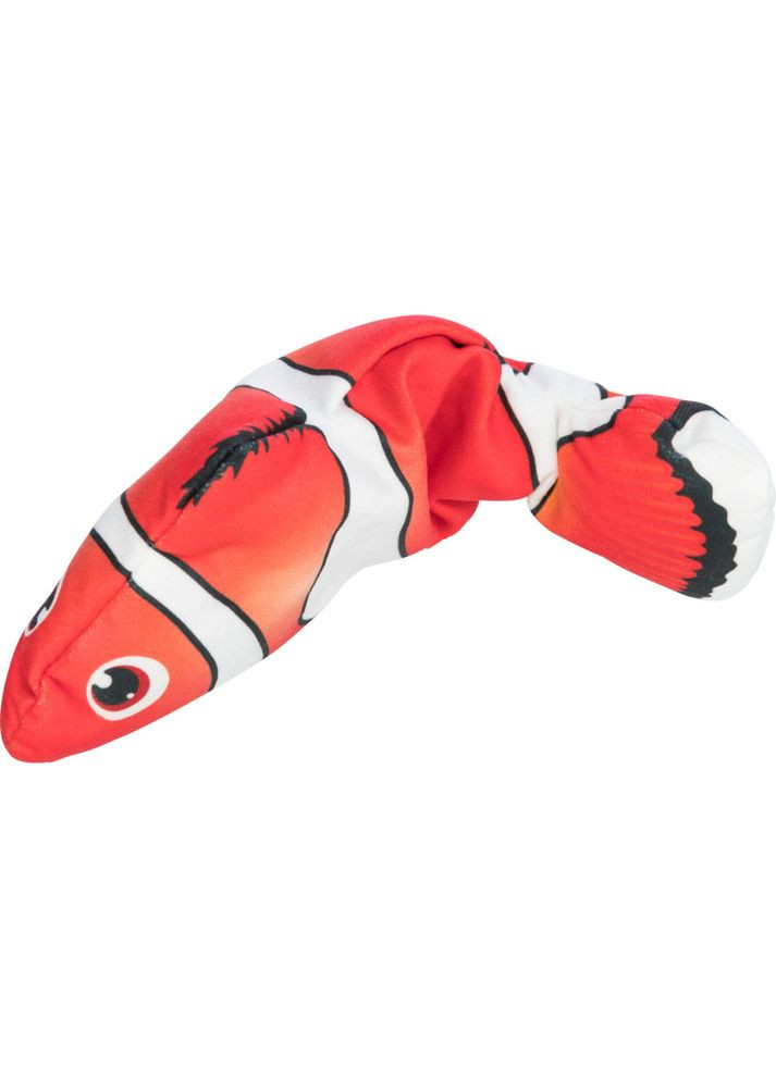 Іграшка для кішок риба, що рухається, тканина, котяча м'ята, 26 см Trixie (330747167)