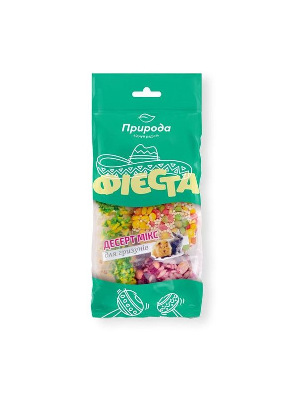 Лакомство Фиеста "Десерт Ассорти" для грызунов, 70 г (шарик, трубочка, тарталетка) Природа (363195986)