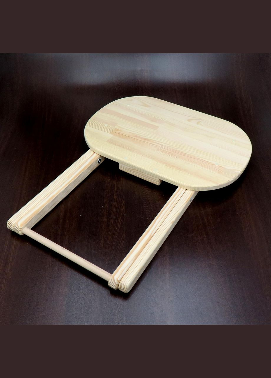 Столик розкладний з дерева Денмарк бланже (СУН-001301) No Brand (328960505)