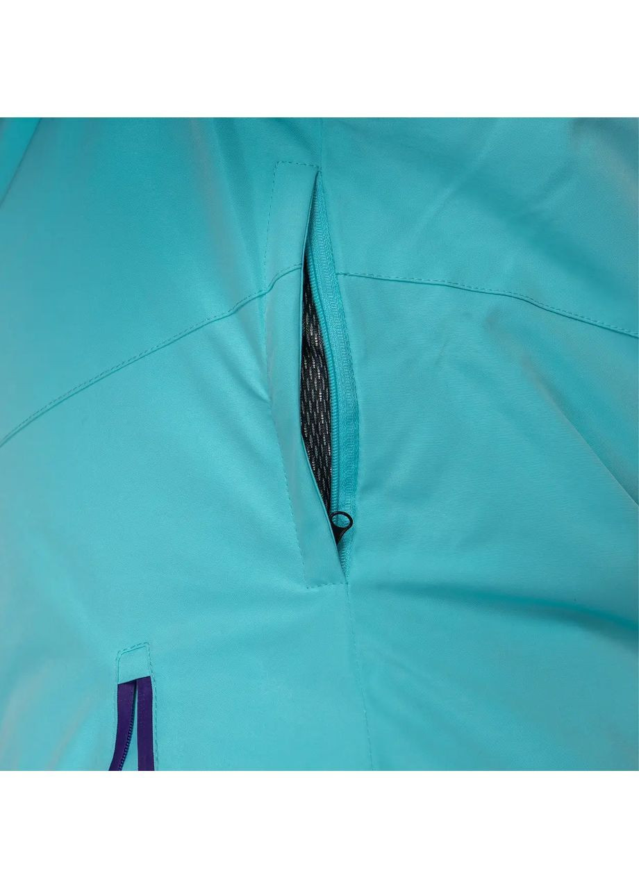 Бірюзова зимня жіноча термокуртка великих розмірів гірськолижна повсякденна сноубордична Aolugang куртка лижна